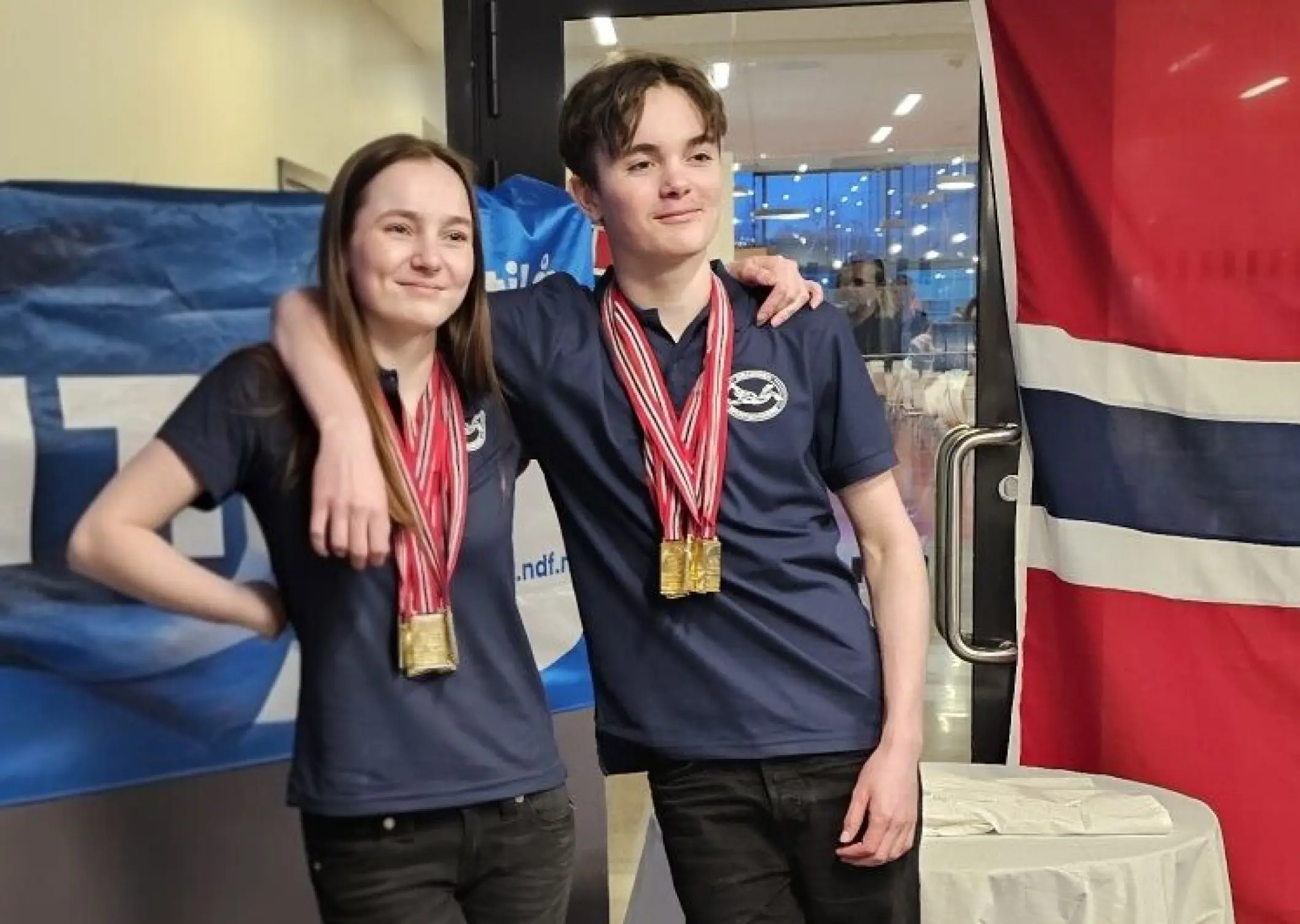 Søsken fra Drammen vant NM i fridykking